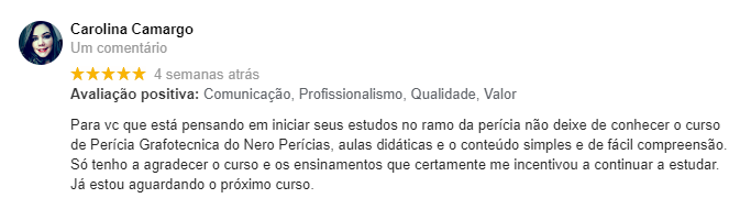 curso de grafoscopia